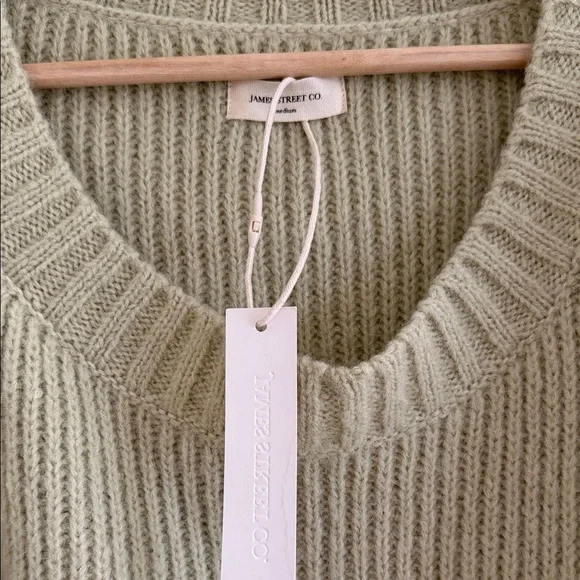 NWT James Street Co Mohair, Alpaca, Silk blend sweater